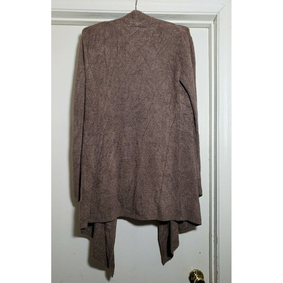 Barefoot Dreams Cozychic Lite Cardigan Sweater Size Small/Medium Brown - Picture 2 of 4